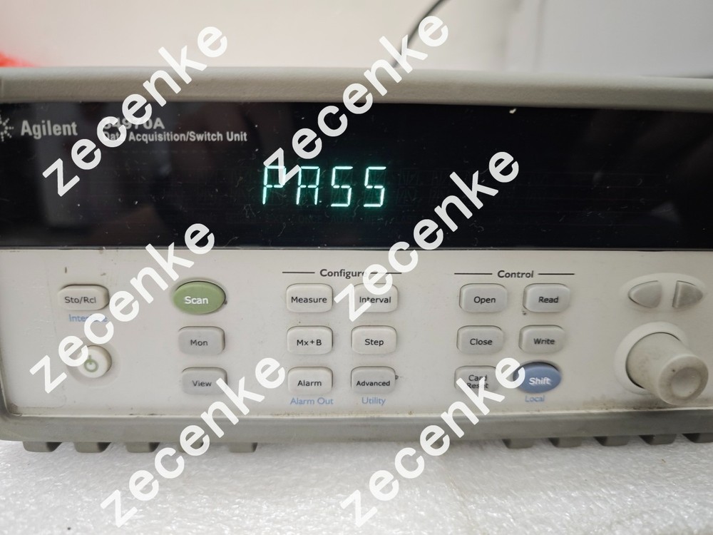 1 PCS Agilent - Keysight 34970A data acquisition/ switch unit