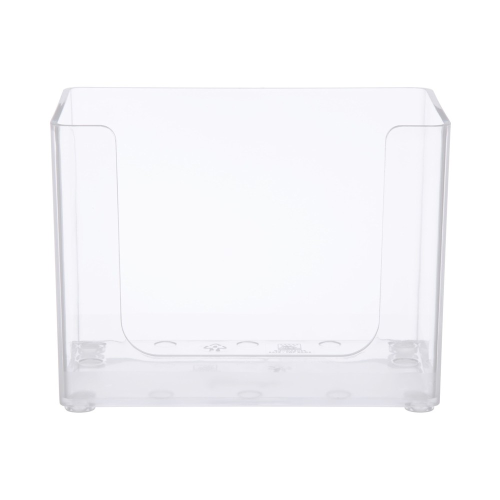 Storage Made Simple Drawer Organizer Bin 2 Pack Clear