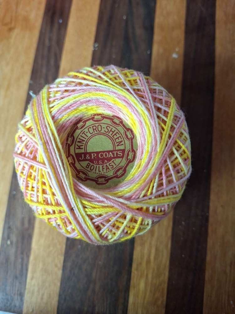 J & P Coats Knit-Cro-Sheen Boilfast Thread