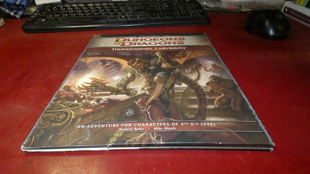 D&D 4.0: Heroic Tier Module H2: Thunderspire Labyrinth - no map