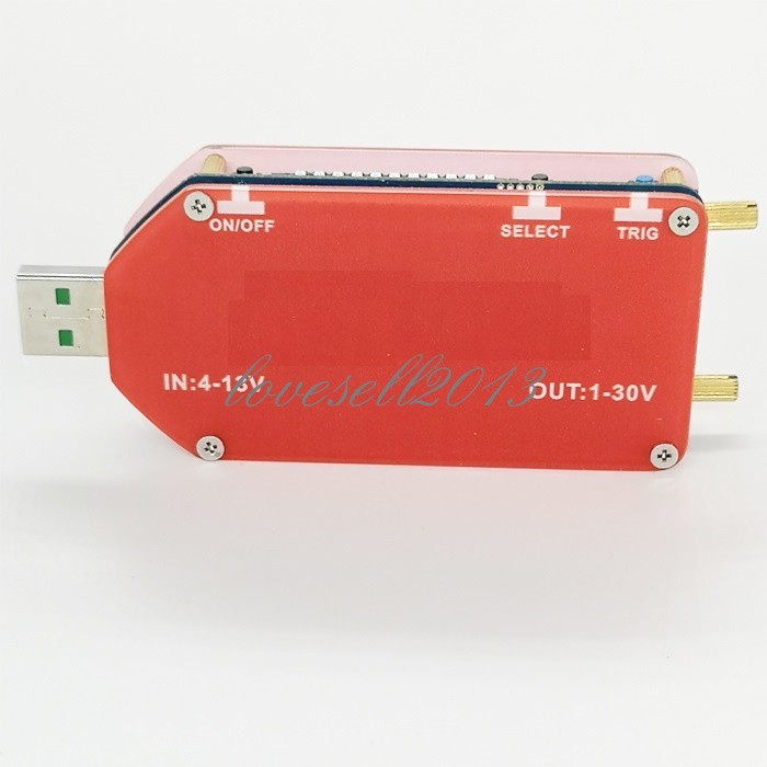 USB LCD Display Adjustable Step UP Down Power Supply Module 15W Converter Module