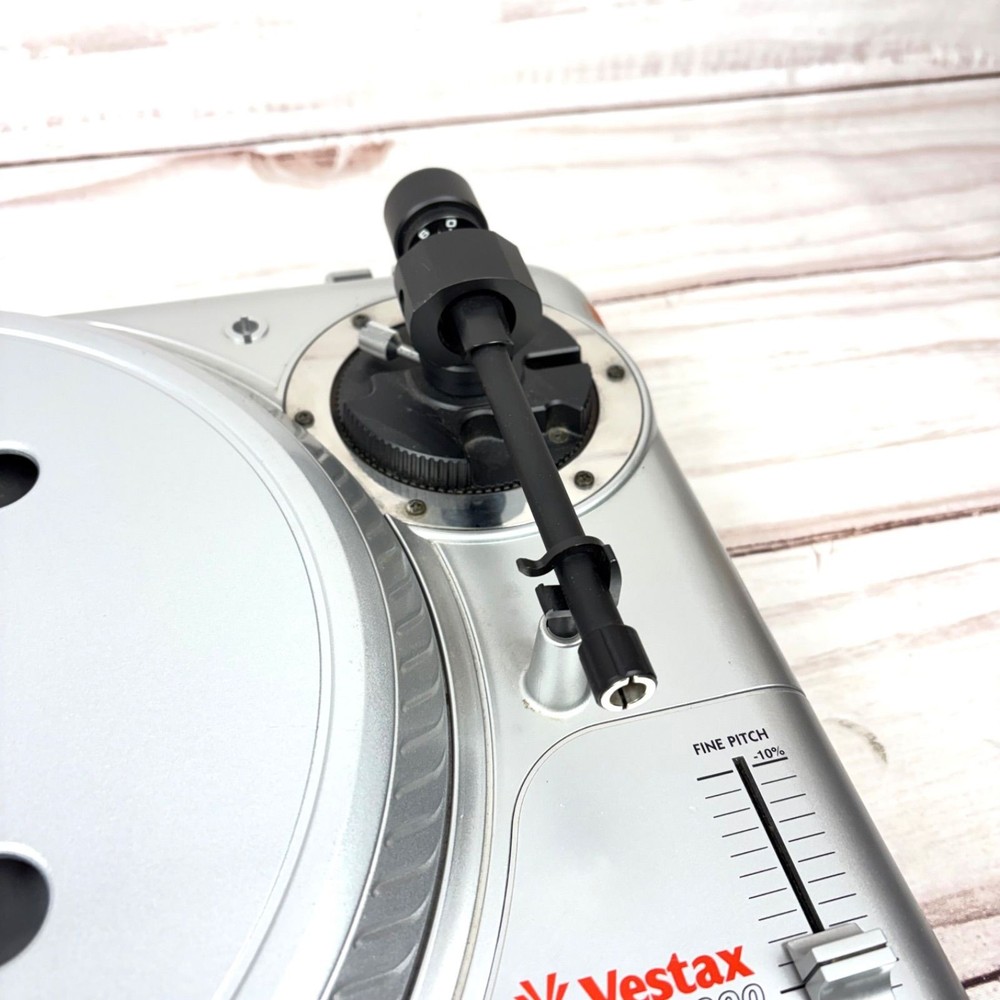 Vestax PDX-2000 Direct Drive Turntable Operation tested Silver