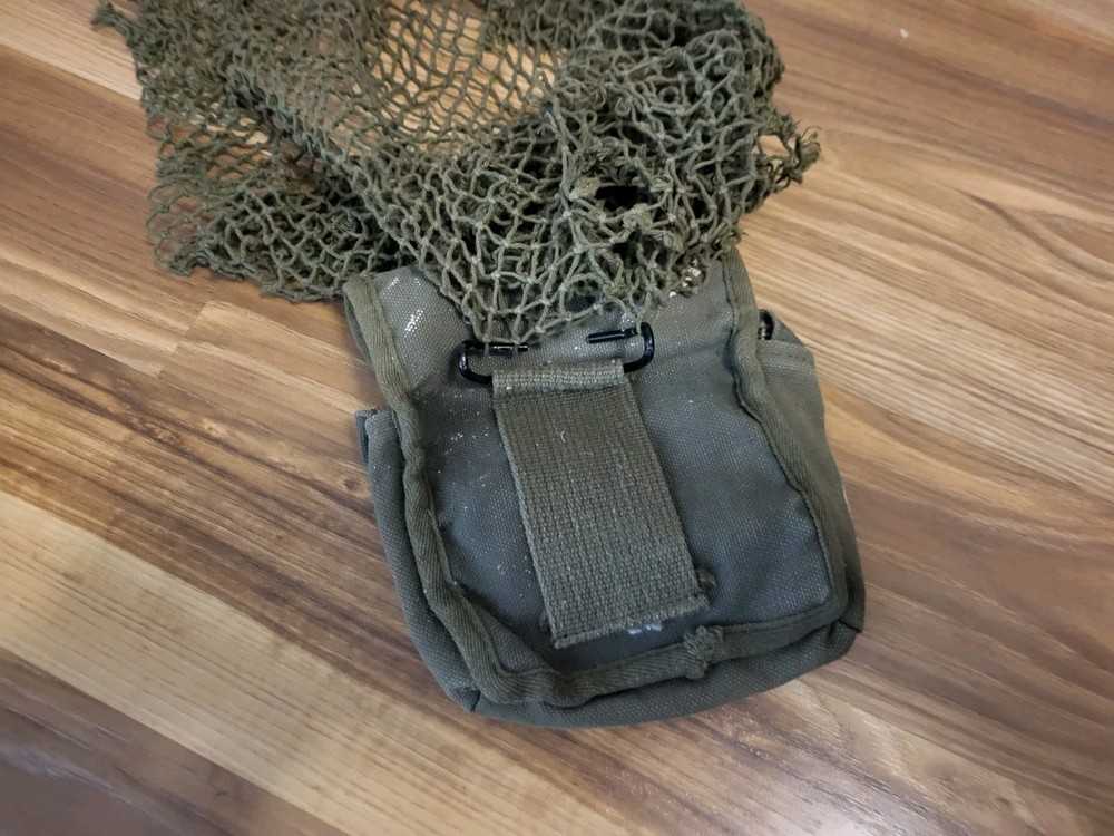 Vintage Jungle First Aid Kit With Military Netting