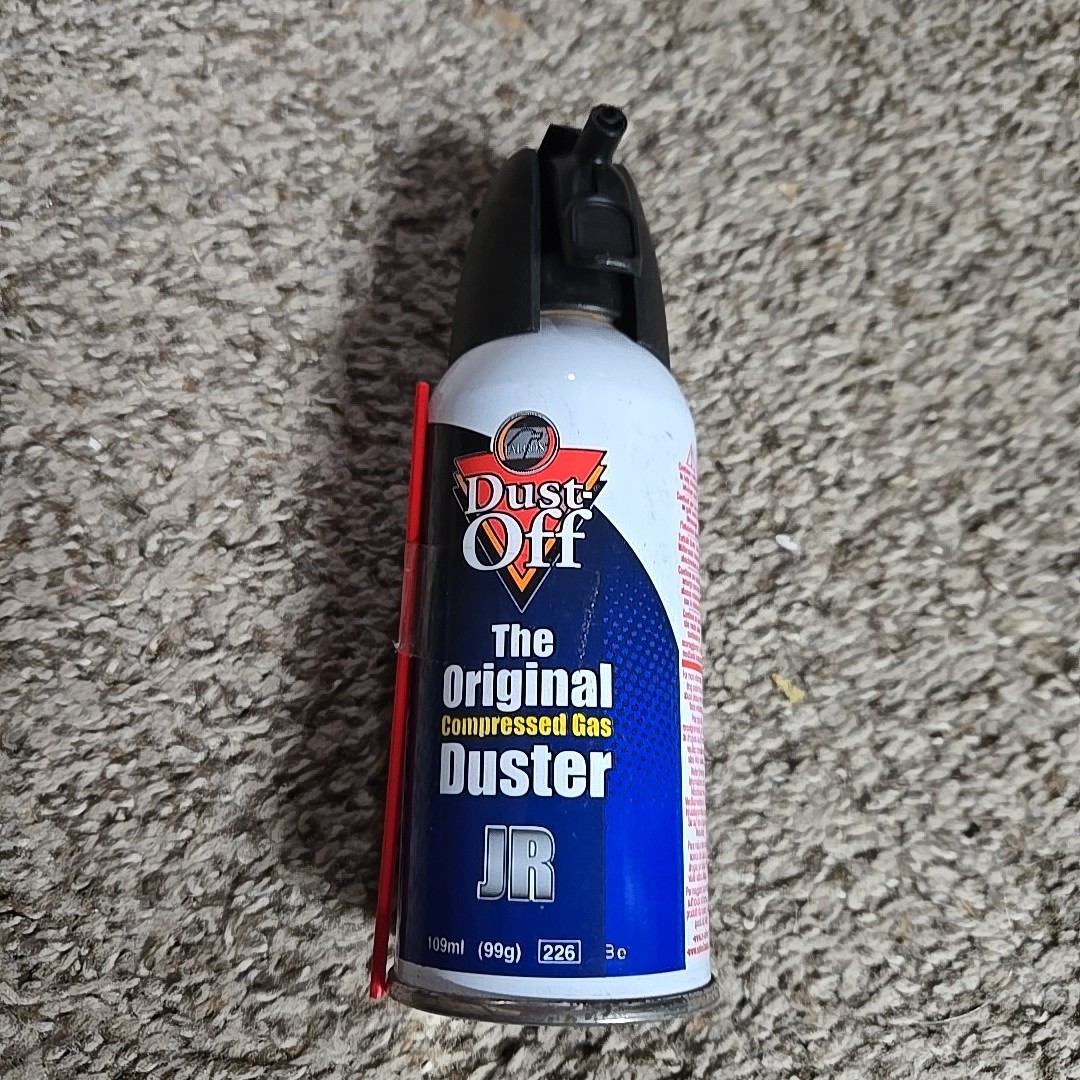 Dust Off 3.68 oz=109ml Electronic Compressed Canned Air Duster