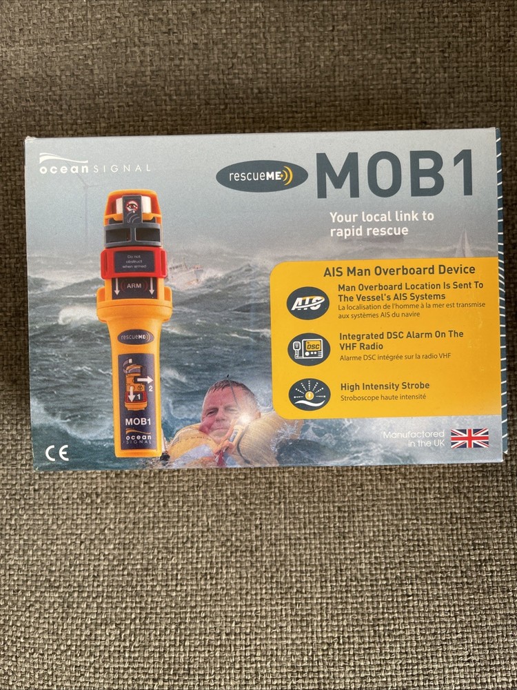 Ocean Signal RescueME MOB1 Personal AIS Emergency Beacon 740S-01551