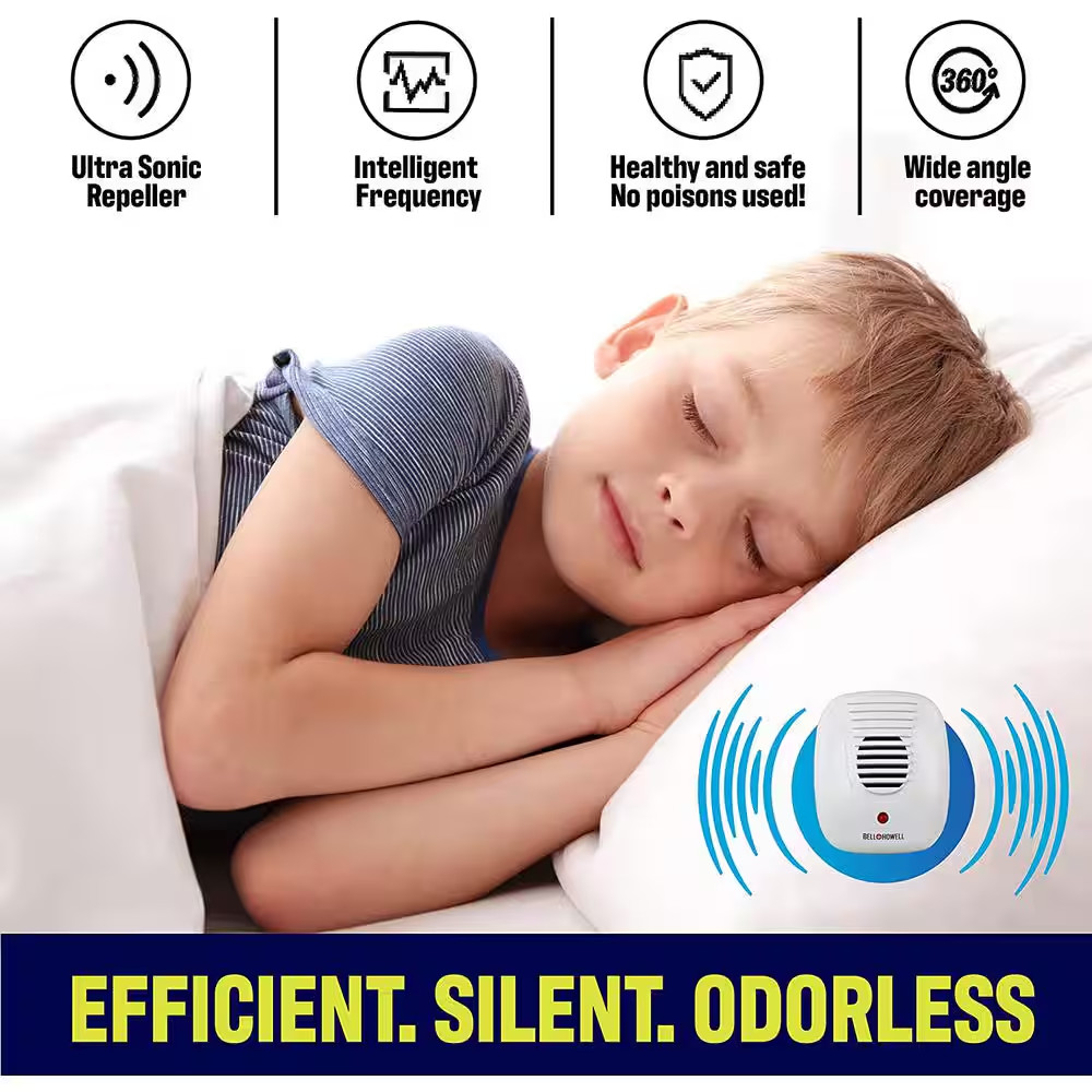 Multi Ultra-Sonic Pest Repellers Complete Home Kit (10-Pack)