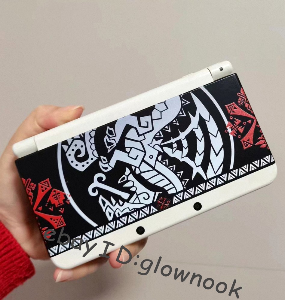 Monster Hunter Dragon & Monsters Pattern Replacement Housing Shell for New 3DS