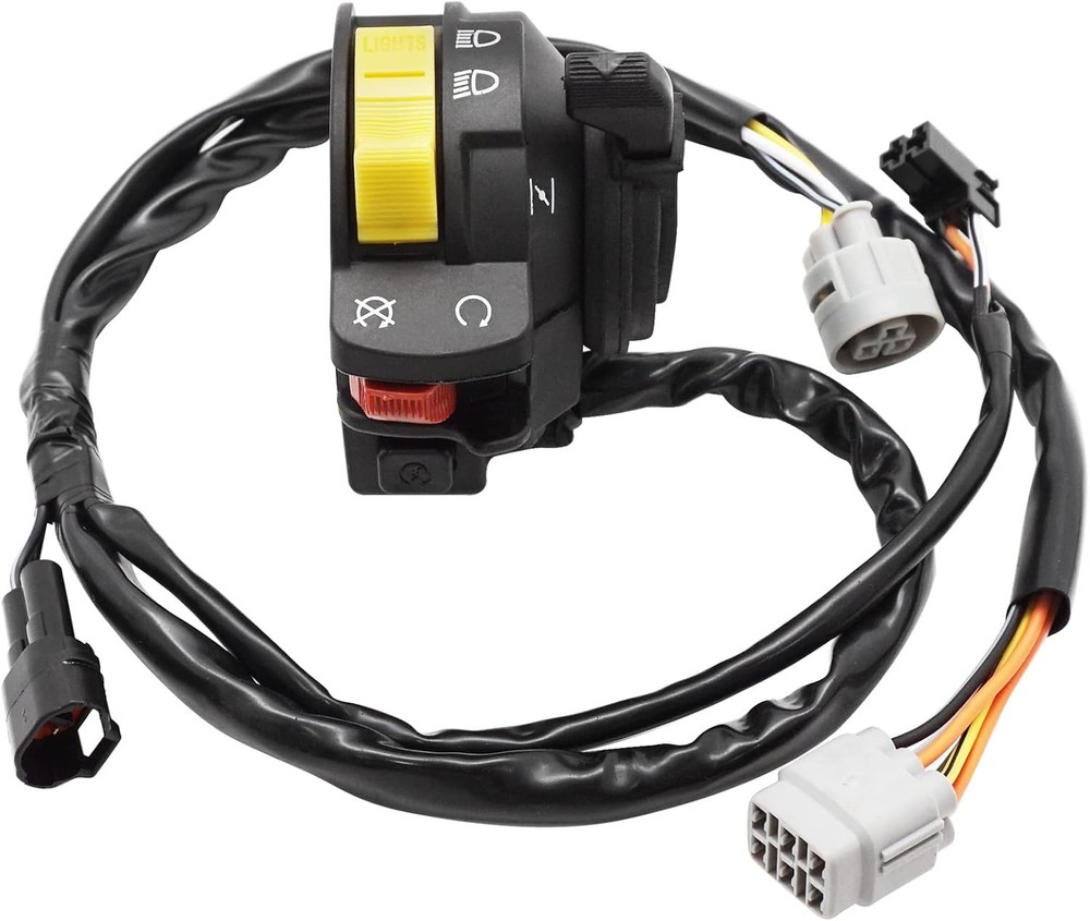 Left Handlebar Start Stop Kill Headlight Switch for Kawasaki KFX400 2003-2006