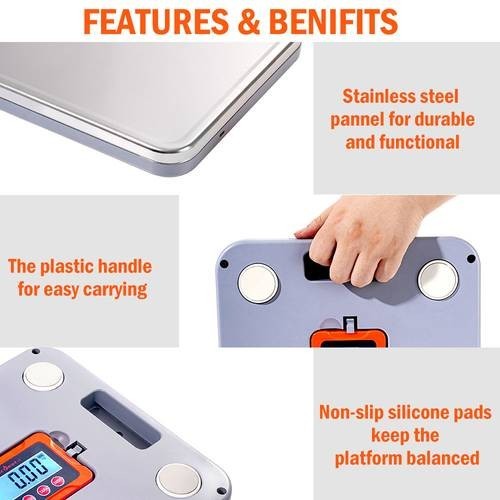 High-Precision Digital Scale for Shipping & Postal Use - 0.5oz Accuracy