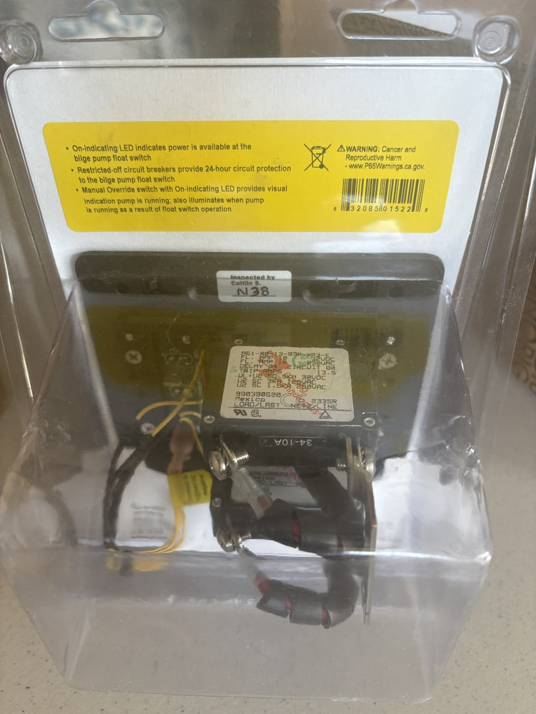 Blue Sea 1522 360 Panel Dual Bilge Pump Control