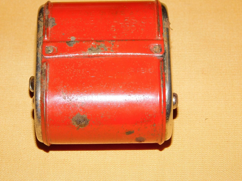 VINTAGE BARBER TWINPLEX STROPPERS RAZOR STROP