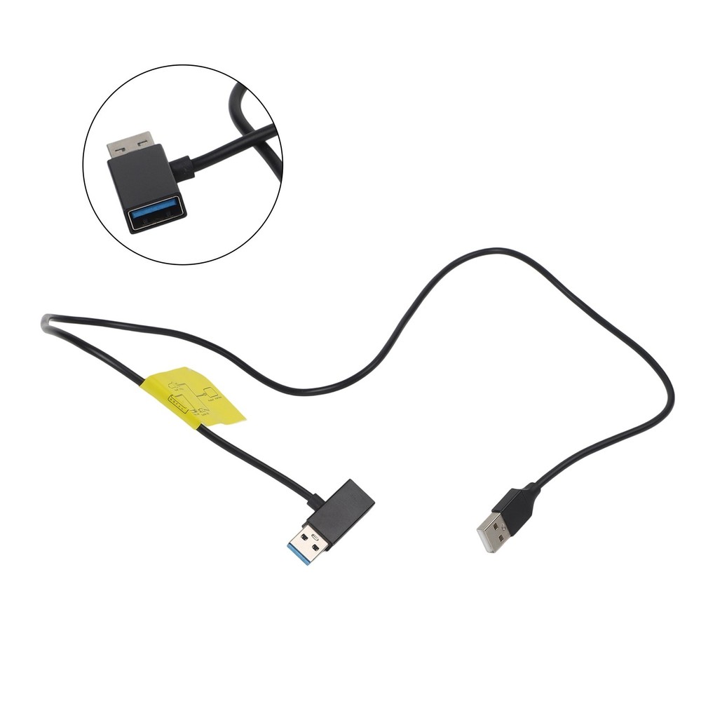 USB Splitter YCable for Power Data Use in For Android Auto For Carplay