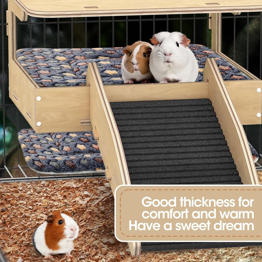 ARCTIC EAGLE 2 Pack Guinea Pig Bed 10" X 13" - 2 Pack, Dark Blue +
