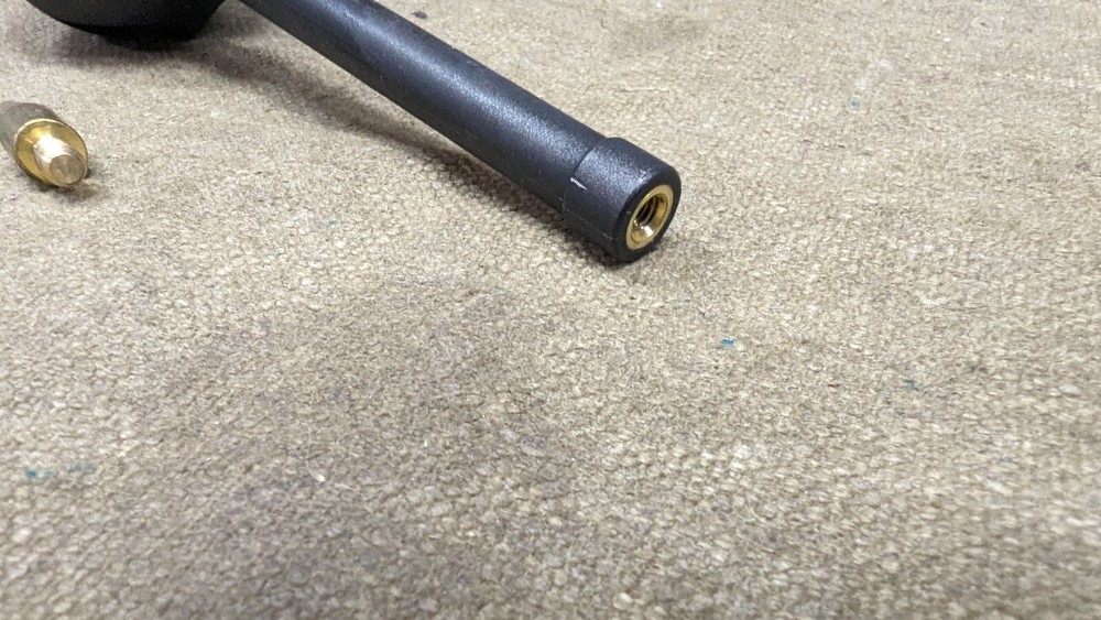 Target Ball Black powder bullet starter seater, with extra tips