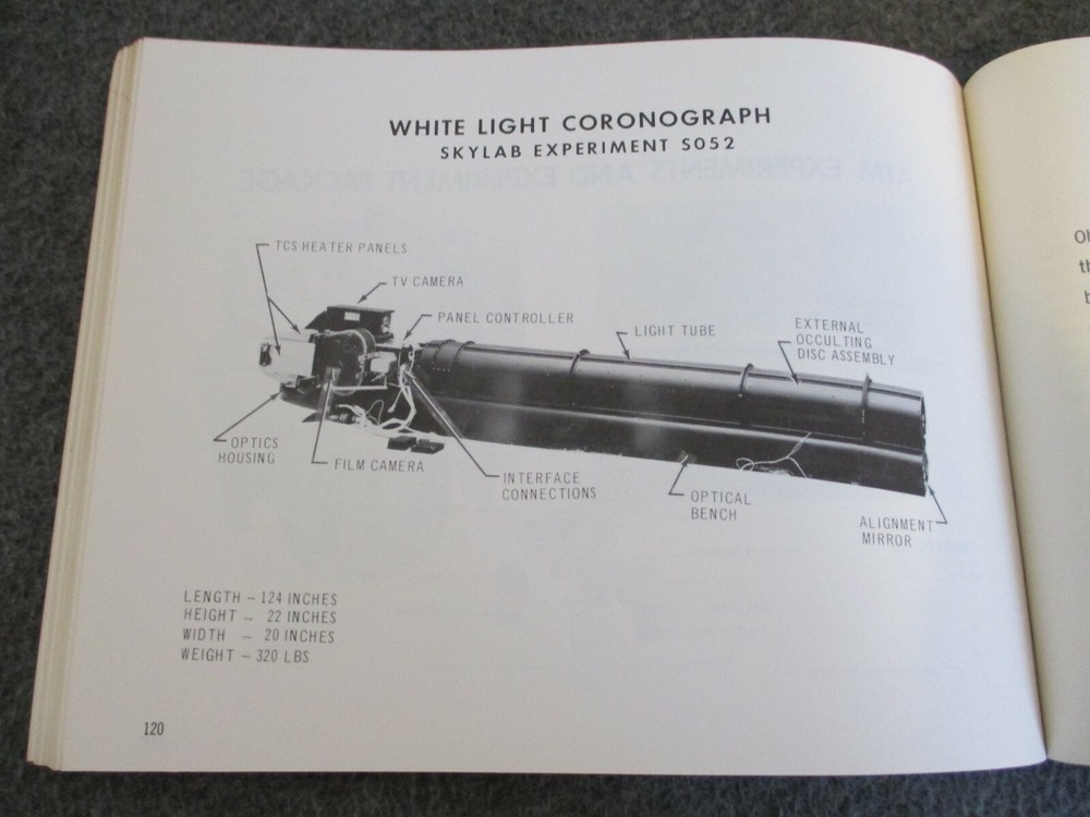 NASA APOLLO SKYLAB PROGRAM 1971 IN-FLIGHT EXPERIMENTS & SUMMARY DESCRIPTION BOOK