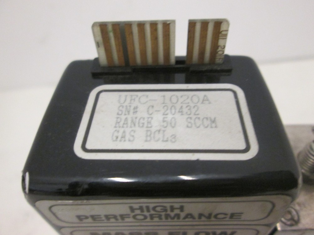 Unit UFC-1020A, Mass Flow Controller MFC, BCL3, 50 SCCM, Used