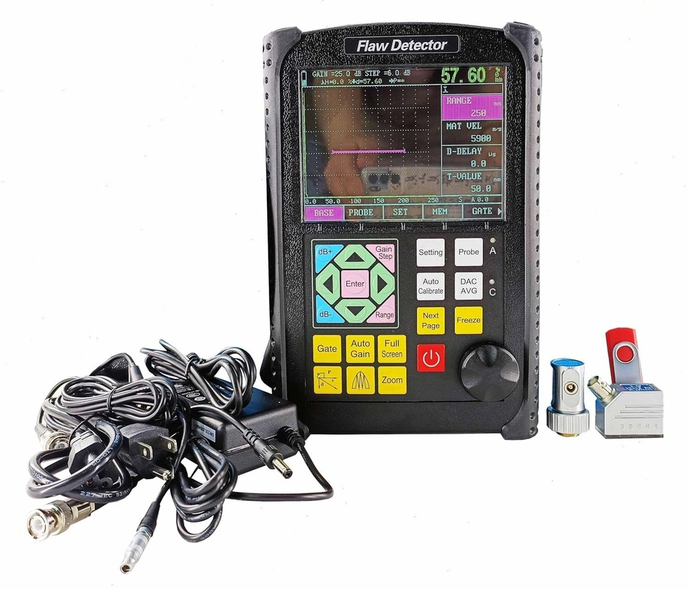 Ultrasonic Flaw Detection with Range 0~10000mm for Welding Defect Detection