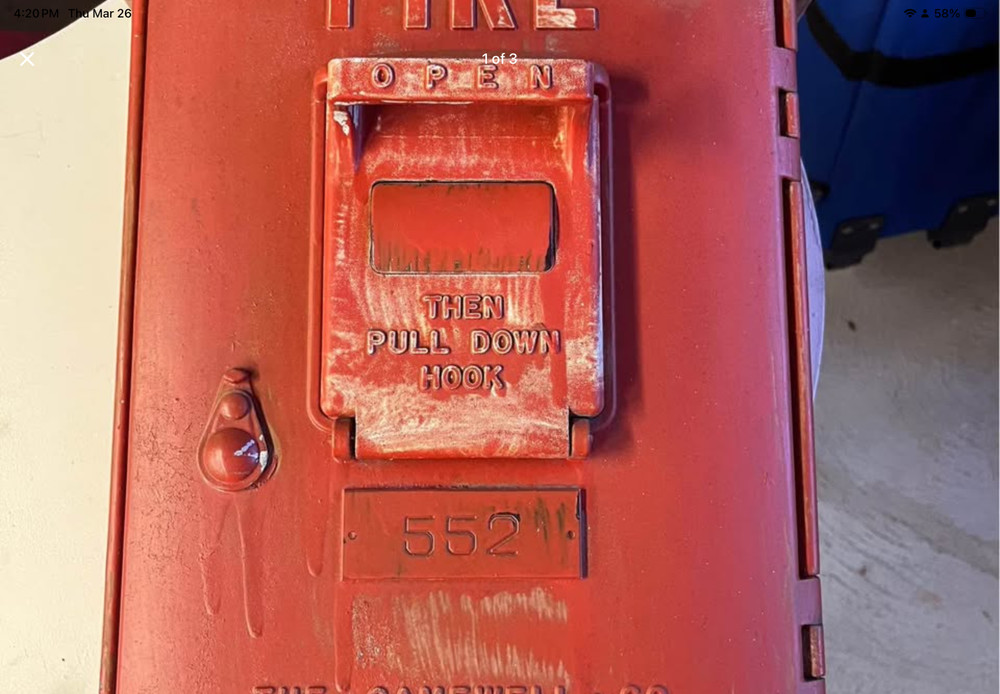 gamewell fire alarm box