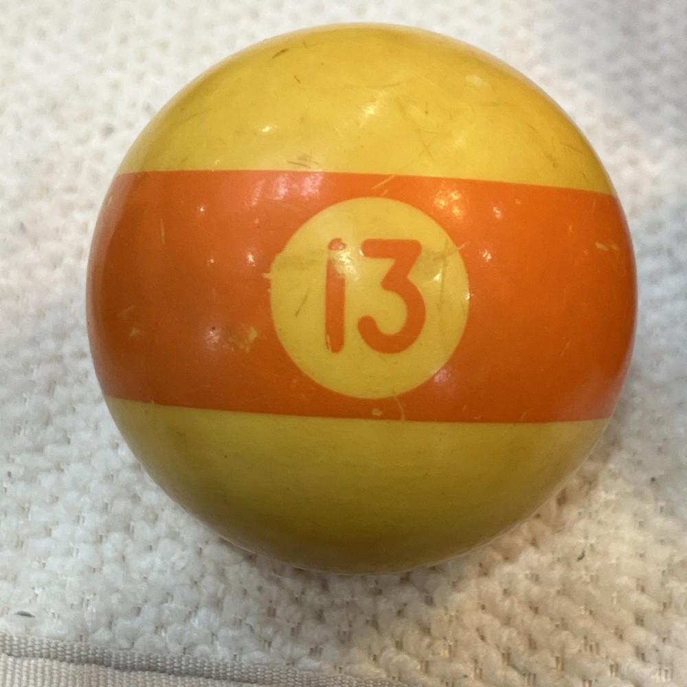 2-1/4" Replacement Pool Ball  Orange # 13