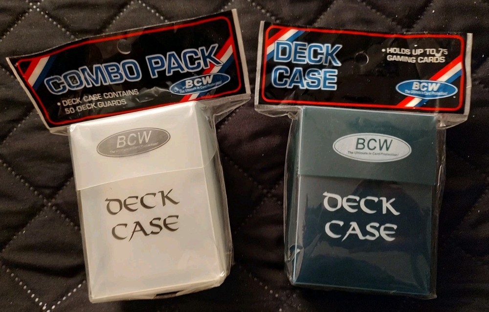 Combo Deck Case & Deck Box Lot