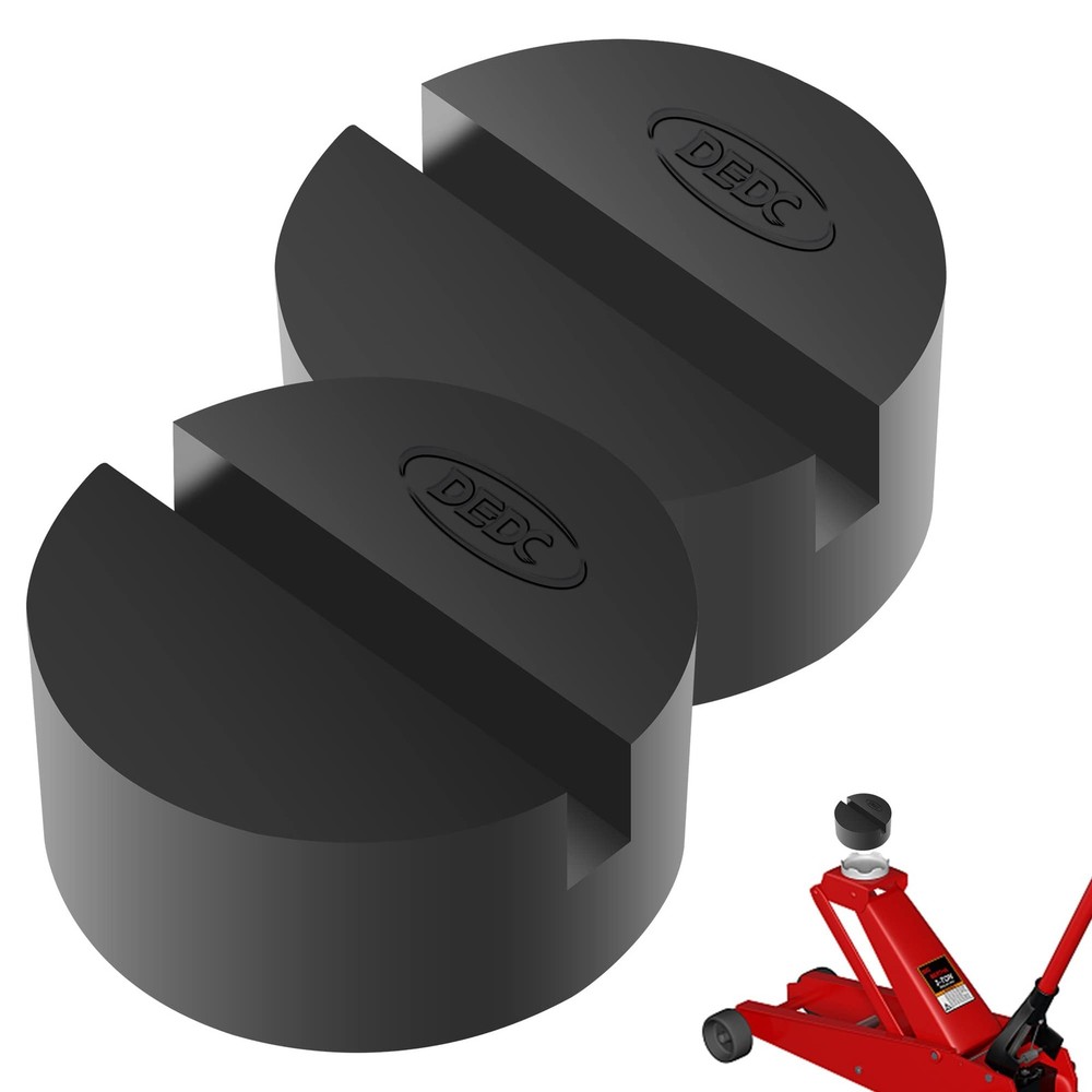 Universal Jack Stand Pad Adapter Pinch Weld Side Frame Rail Protector 2 Pack