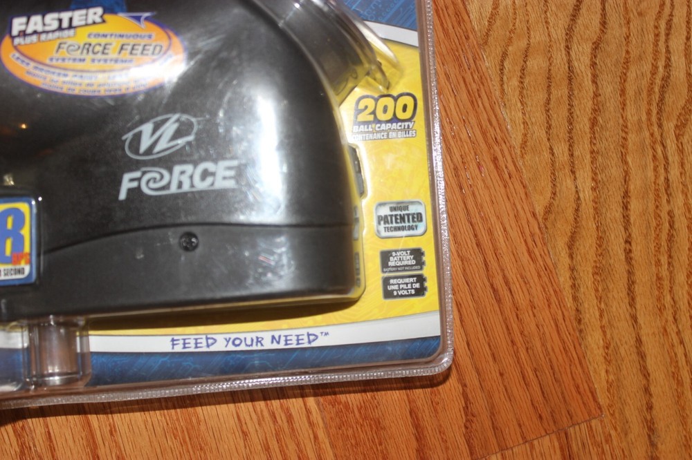 VIEWLOADER VL FORCE ELECTRONIC PAINTBALL LOADER HOPPER 200 Round New Sealed