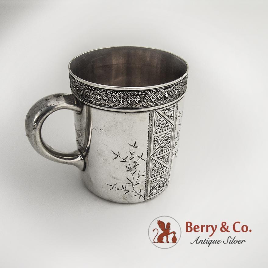 Aesthetic Cup Sterling Silver Whiting Silversmiths 1880