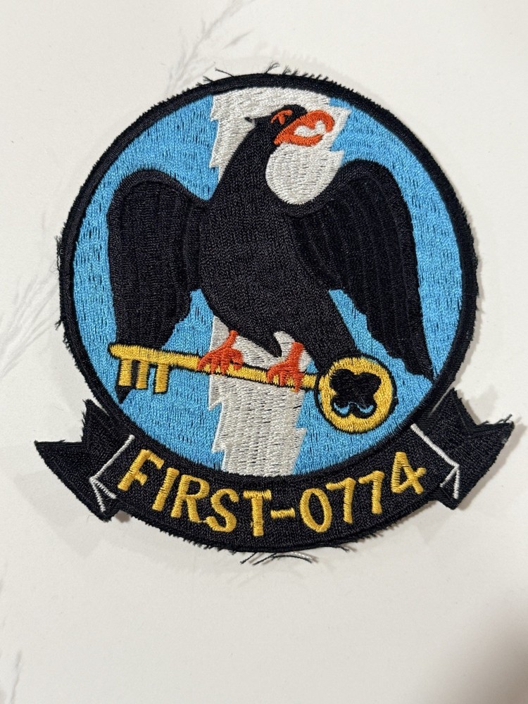 Vintage Rare US Navy “FIRST-0774” Fleet Intelligence Rapid Support Team Patch