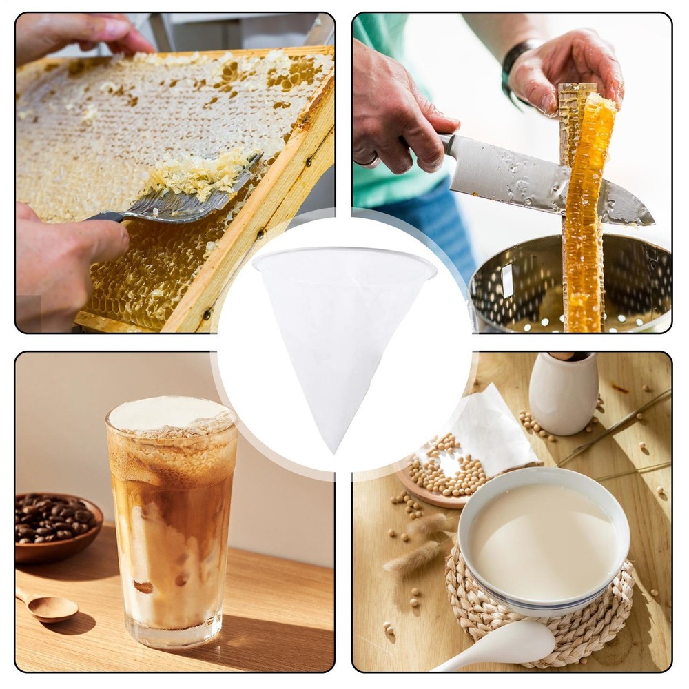 Bee Beekeeping Honey Strainer Filter Net Screen Apiary Equipment Reusable