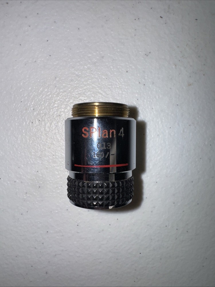 OLYMPUS Japan Microscope Objective Lens SPlan 4PL 0.13 160 -