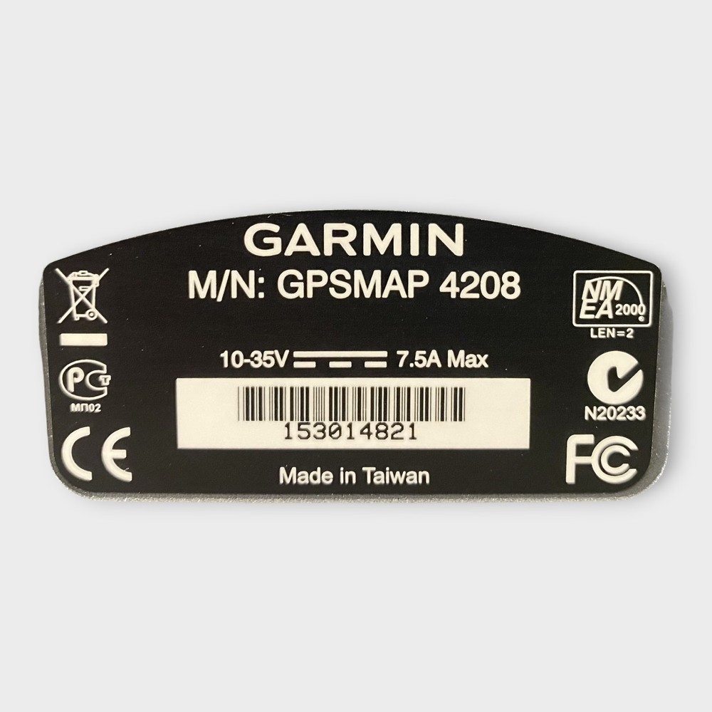 Garmin GPSMap 4208 Chartplotter 8" Head Unit w/Sun Cover~ New LCD*~