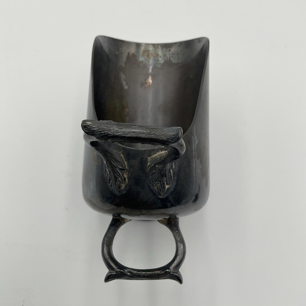 Vintage Silverplated Sugar Scuttle Scoop