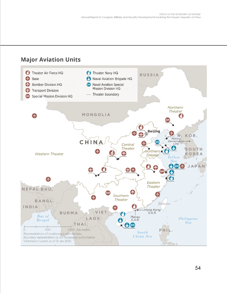 200 Page 2020 CHINA - Military & Security Developments Report To Congress on CD