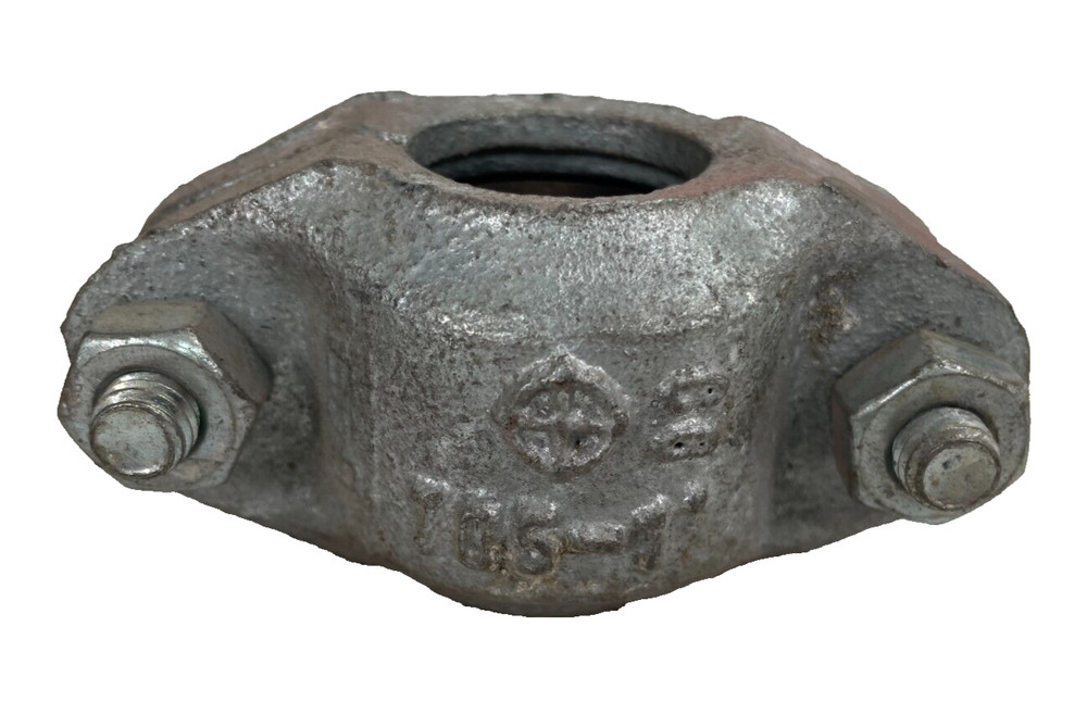 GRINNELL 705 1" Lightweight Flexible Coupling Galvanized Grooved Pipe Fitting