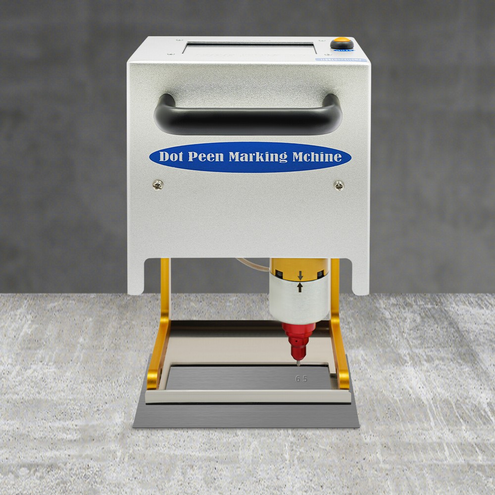 Touch Screen Handheld Dot Peen Marking Machine 90*30mm Electric Marking Machine