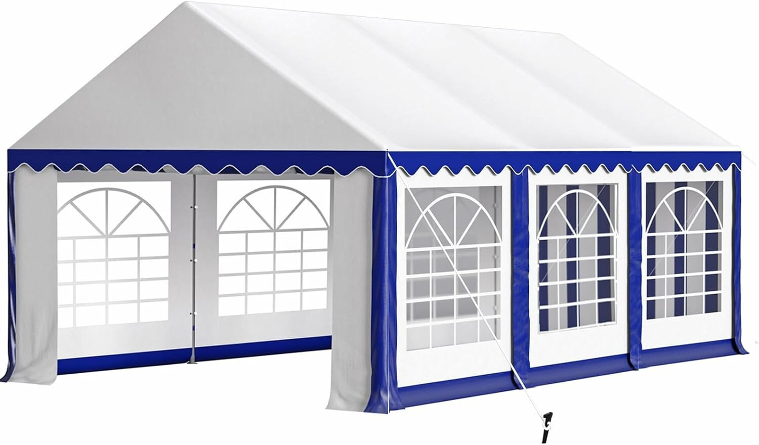16' x20' Outdoor Commercial Party Tent Heavy Duty Wedding Canopy Gazebo Pavilion
