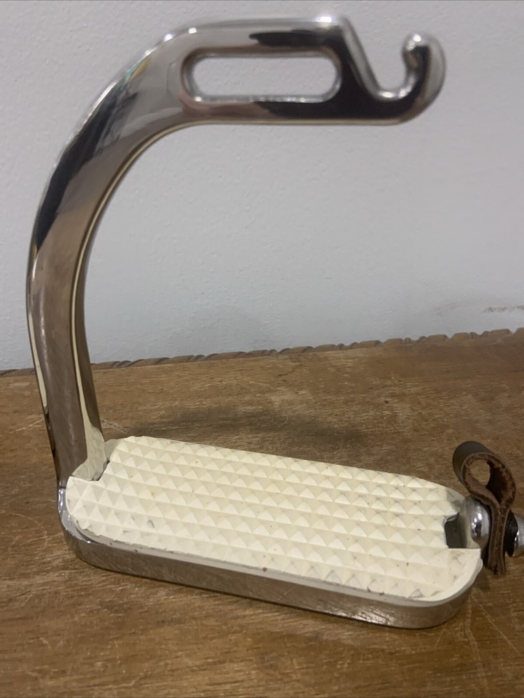 Stirrup Irons - SS Peacock Irons (Pair) - 4 3/4”