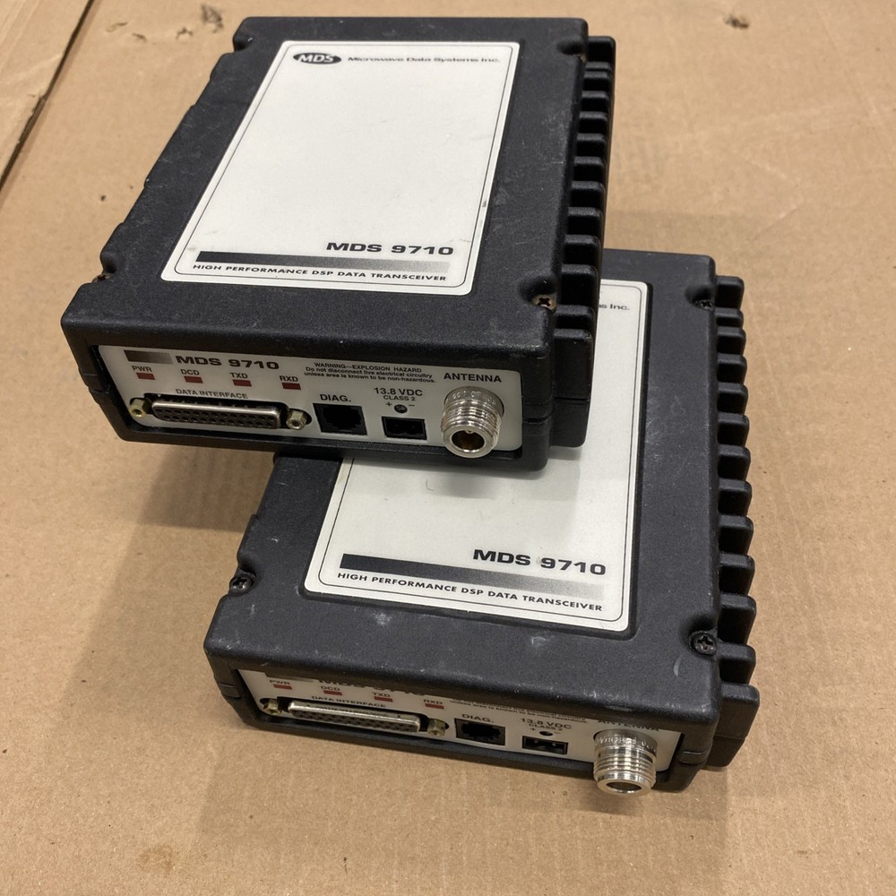 2X Microwave Data Systems MDS 9710 Data Transceiver