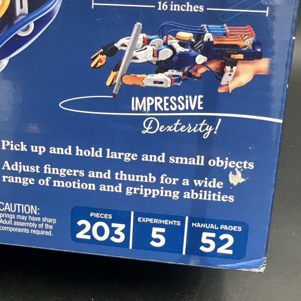 Thames & Kosmos Mega Cyborg Hand STEM Experiment Kit -A