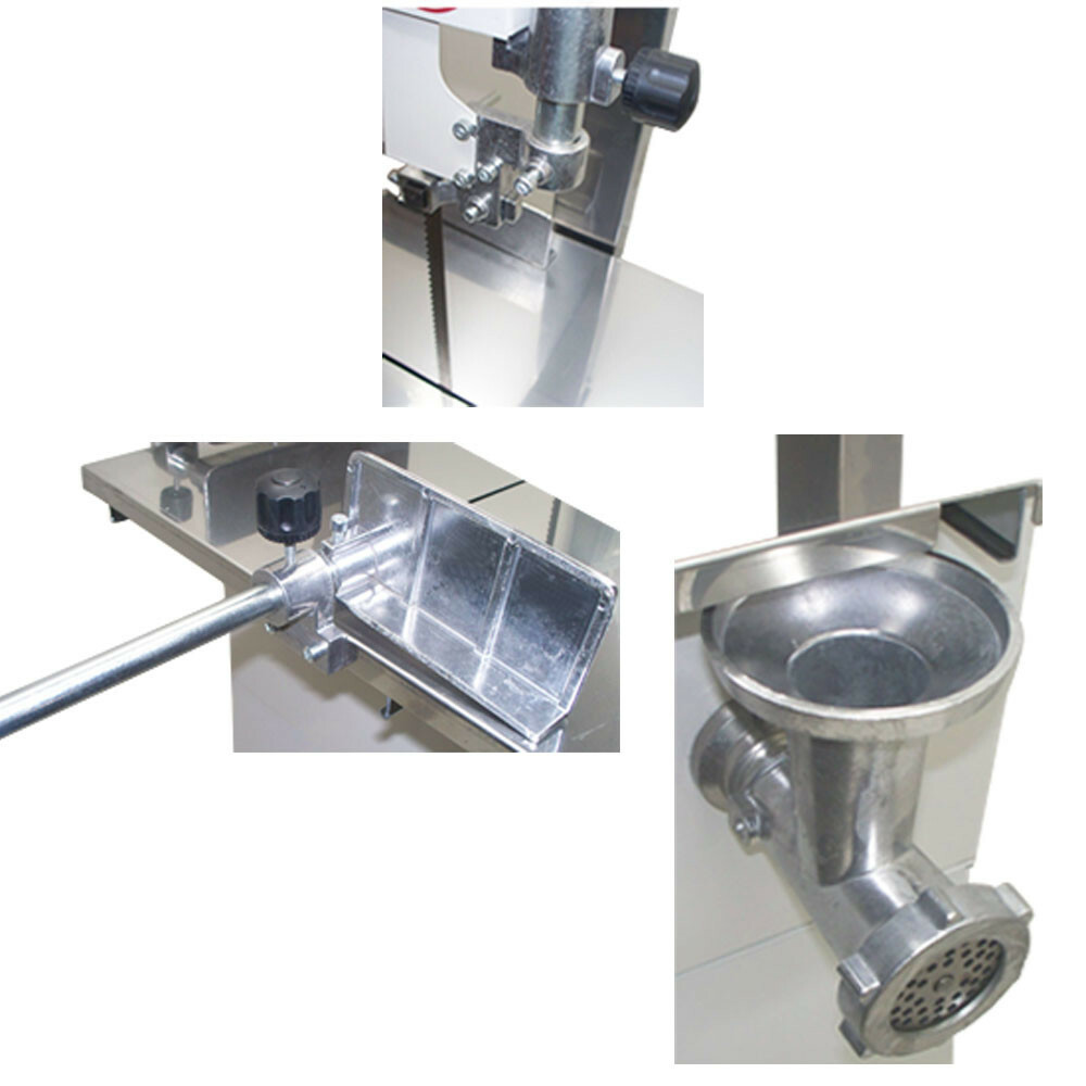 Butcher Meat Cutting Cutter Band Saw Mincer Grinder Sausage Stuffer Maker