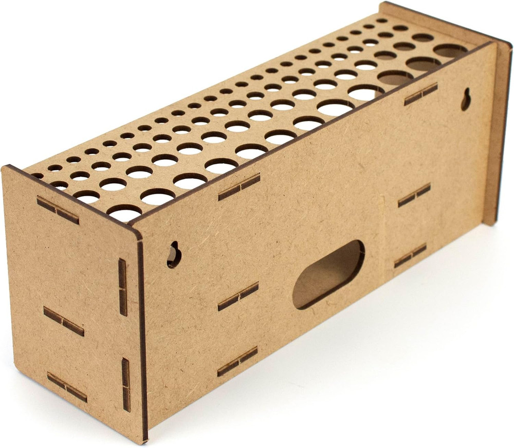 Tool & Brush Organizer for Miniatures & Modeling, Versatile Tabletop or Wall Hol