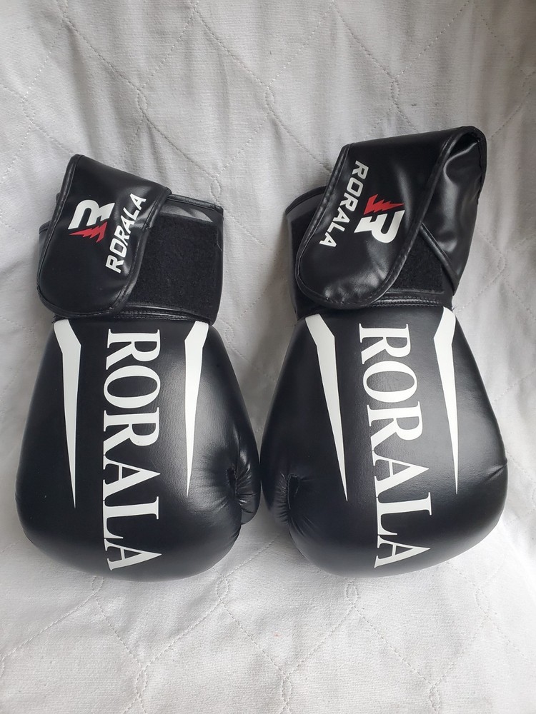 Rorala 12oz Boxing Gloves Sparring Punching Bag Kickboxing MMA Training