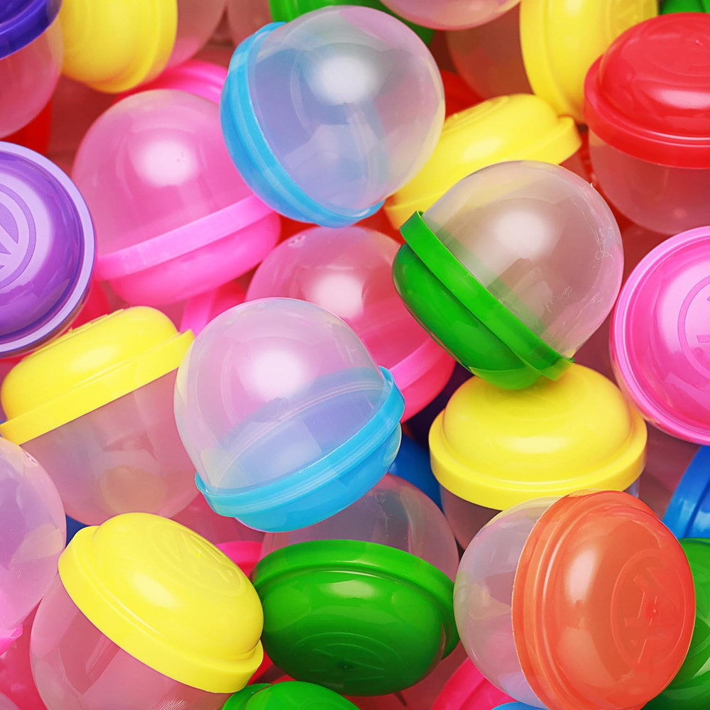 Capsule Vending Machine Translucent Acorn Capsules Empty 30 Pcs 2 Inch - Gumball