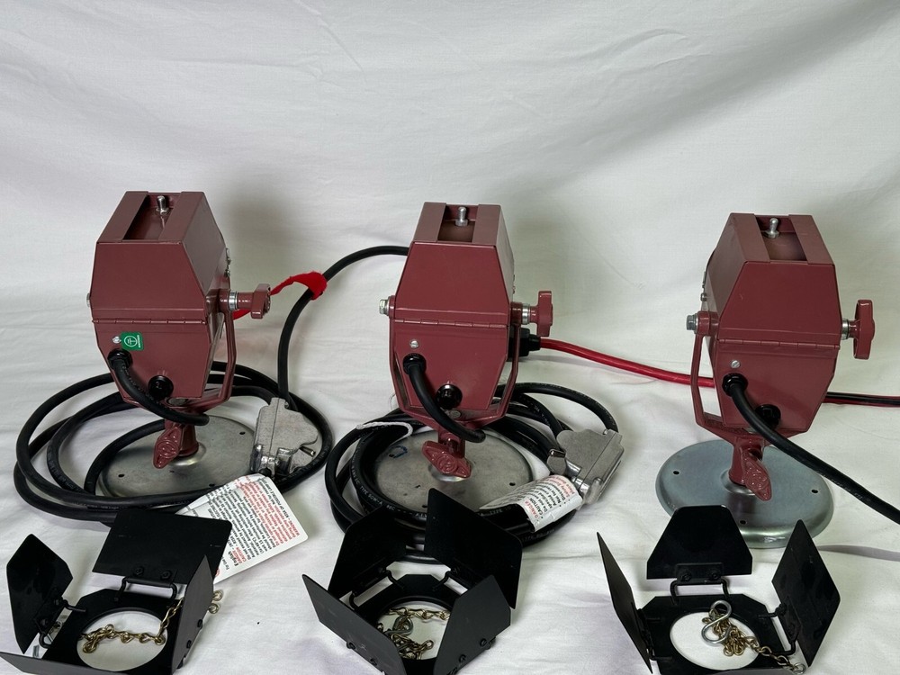 Mole Richardson Tiny-Mole light & round floor stand