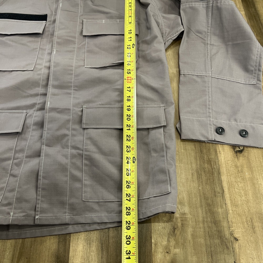 Propper Public Safety Tactical Shirt Grey Solid Size Large Long