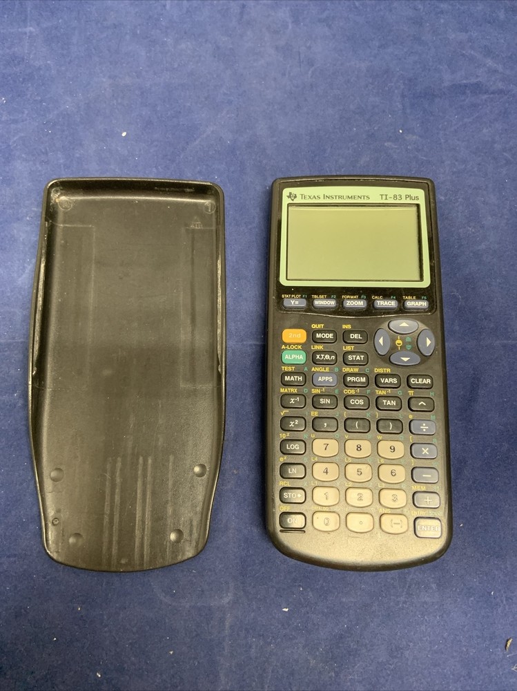 TI-83 Plus Graphing Calculator Texas Instruments TESTED Works