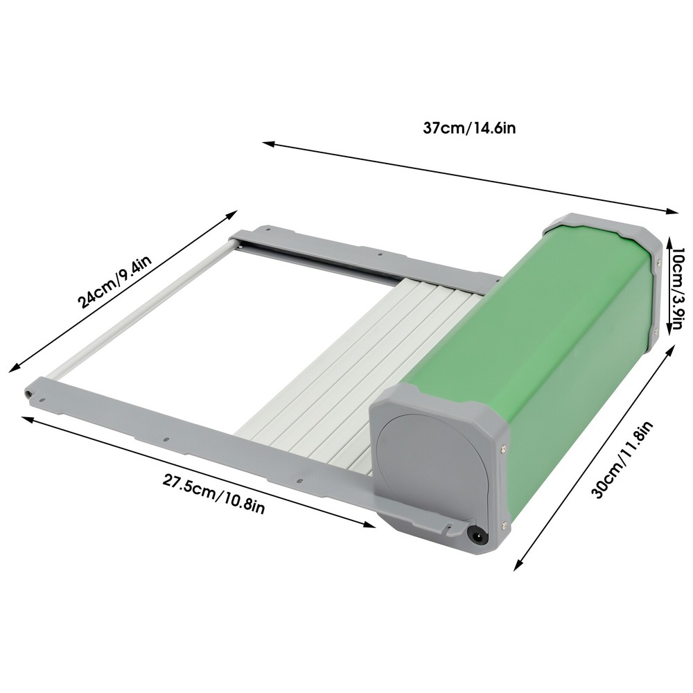 30*10*37cm Wall-mounted Automatic Chicken Coop Door with Light Sensor