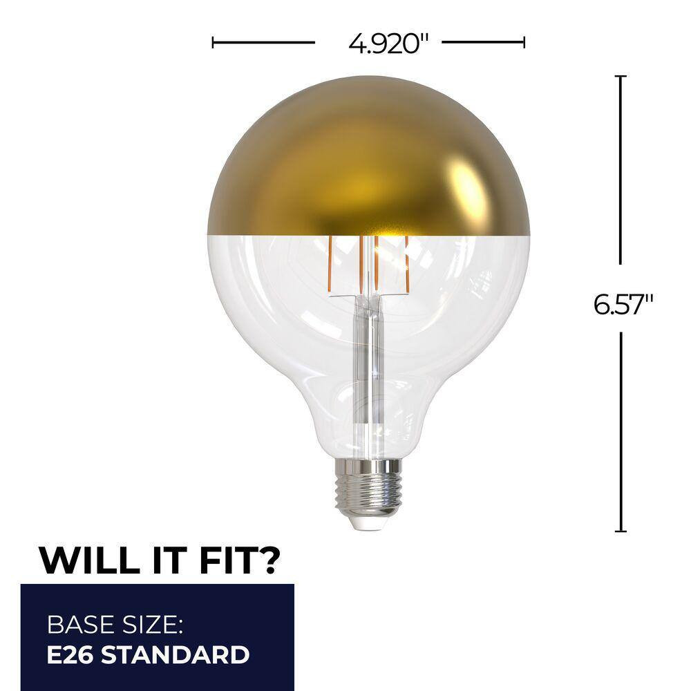 40 - Watt Equivalent G40 Dimmable Medium Screw LED Light Bulb Warm White Light 2