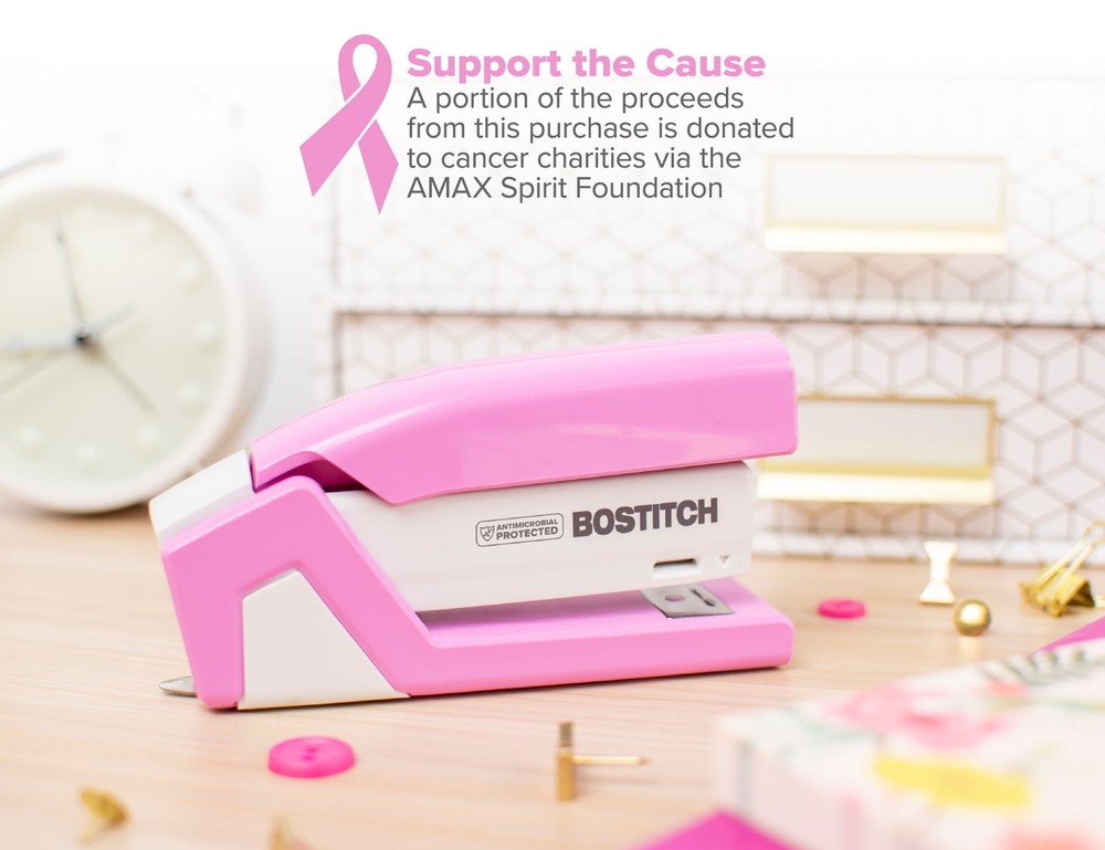 InCourage™ Spring-Powered 20 Compact Stapler, Reduced Effort