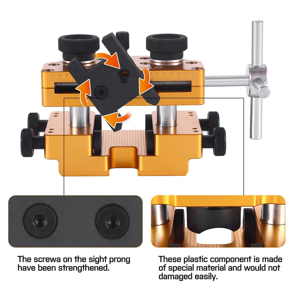 W WIREGEAR Sight Tool with Heavy-Duty Construction and Rotatable Sight Prong,...
